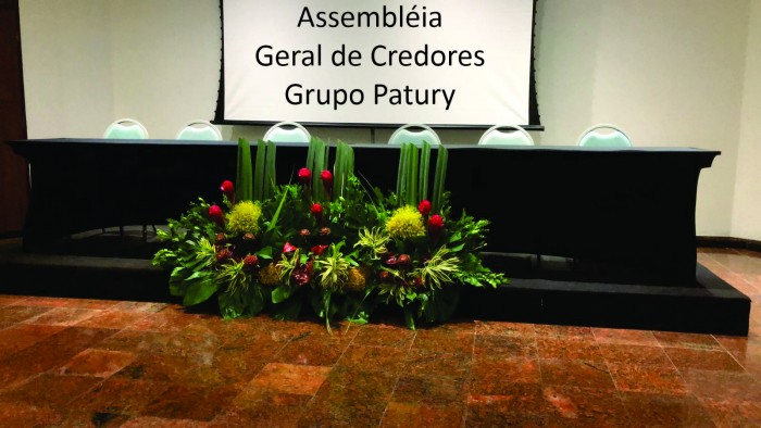 Assembleia Geral de Credores - Grupo Patury 